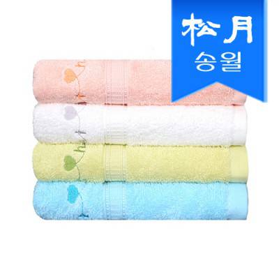 [송월타올] 스윗하트 하니 세면타올