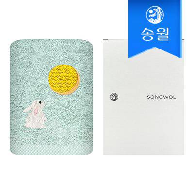 [송월타올]달토끼 1매(케이스)