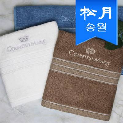 [송월타올] CM뱀부블럭40 155g 뱀부얀 수건 기념수건 답례품