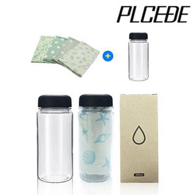 [플씨드] 패턴 쿨타올 + 보틀350ml 세트