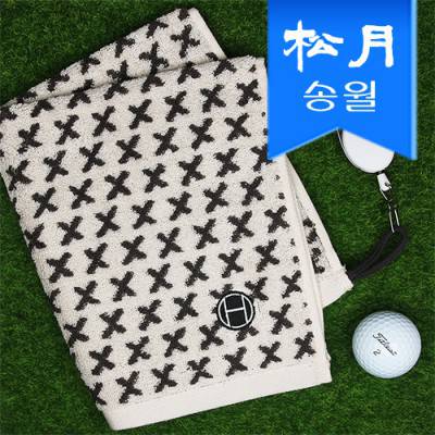골프수건 릴 골프공 타올(엑스고리)
