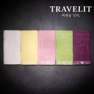 트래블잇 힐링 30수130g 국내생산 저렴한 타올 1P/2P/3P/4P/5P