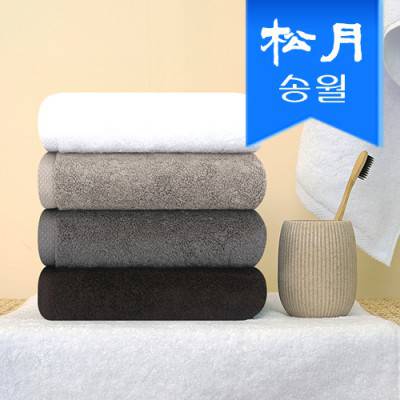 [송월타올] 호텔수건 레이블 베이지라인 170g 40수 기념수건 답례품