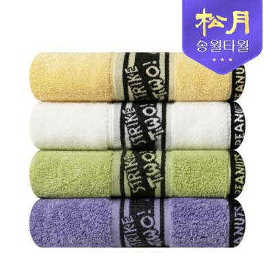 [송월타올] 스누피 플레이 스포츠 세면타월 150g