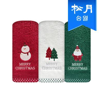 [송월타올] 크리스마스 파티 130g 1매