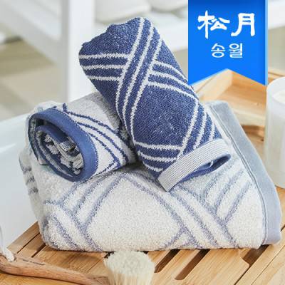 [송월타올]모아블랑 200g 세면타올 호텔수건 1매 기념수건 답례품
