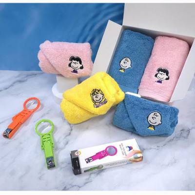 ((송월 타올 스누피 수건+ 확대경 손톱깍기 선물세트)) 타올세트 타올선물//((사은품 레디백))//타월 세트 기념타올 타월선물 사은품