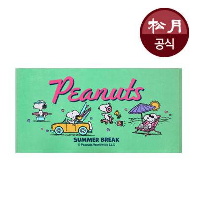 송월 스누피 배케이션50 비치타올
