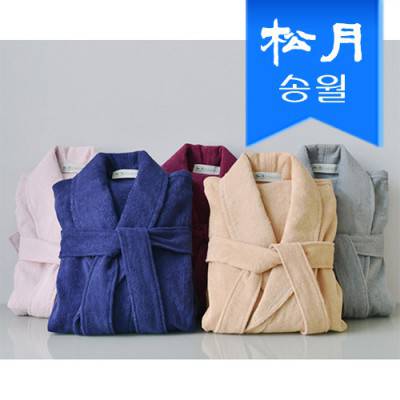 [송월타월] 30수 컬러 가운