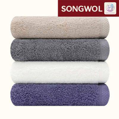 송월타올 코마40수 무지40 소프트 160g 코마사 수건 40수 타월