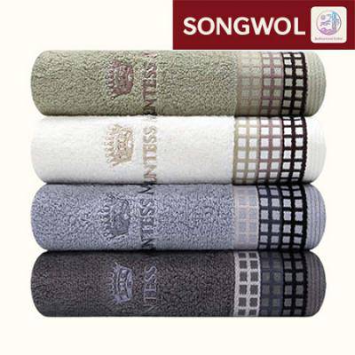 송월타올 카운테스마라 그래픽스 150g 면 수건 30수 타월