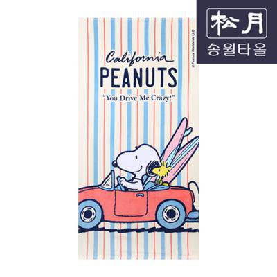 송월스누피드라이브76 비치타올 375g