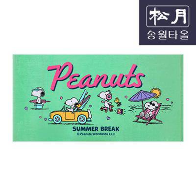 송월스누피베케이션50 비치타올 160g