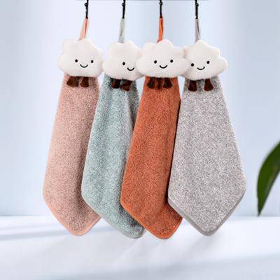 구름 주방타올 핸드타올 고리 31*31CM
