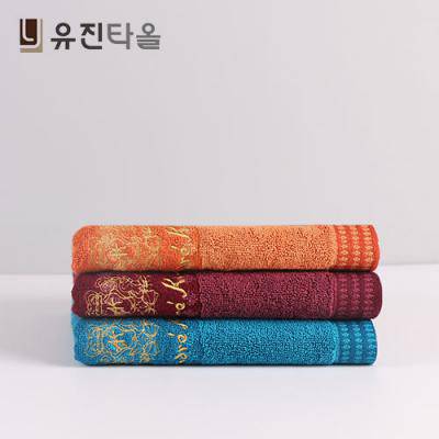 국내산 유진타올 앙드레잠자리 죽사 세면타올 150g
