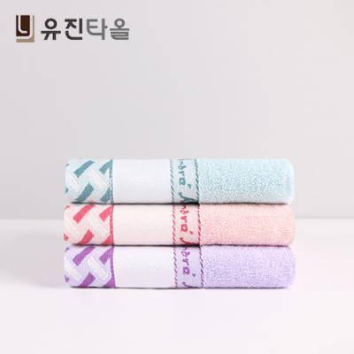 국내산 유진타올 앙드레 판타스틱 전사 30수 세면타올 160g