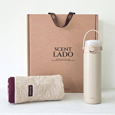 센트라도 B 송월 리오르웨이타올(수건)180g+나우 원터치텀블러 500ml 세트